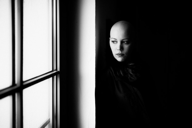 Timo Raab, Christine Raab, Harald Peter, Schwarz-weiß, Aschaffenburg, Großostheim, Charakterbilder, Krebs, Brustkrebs, Glatze, Baldhead (3)