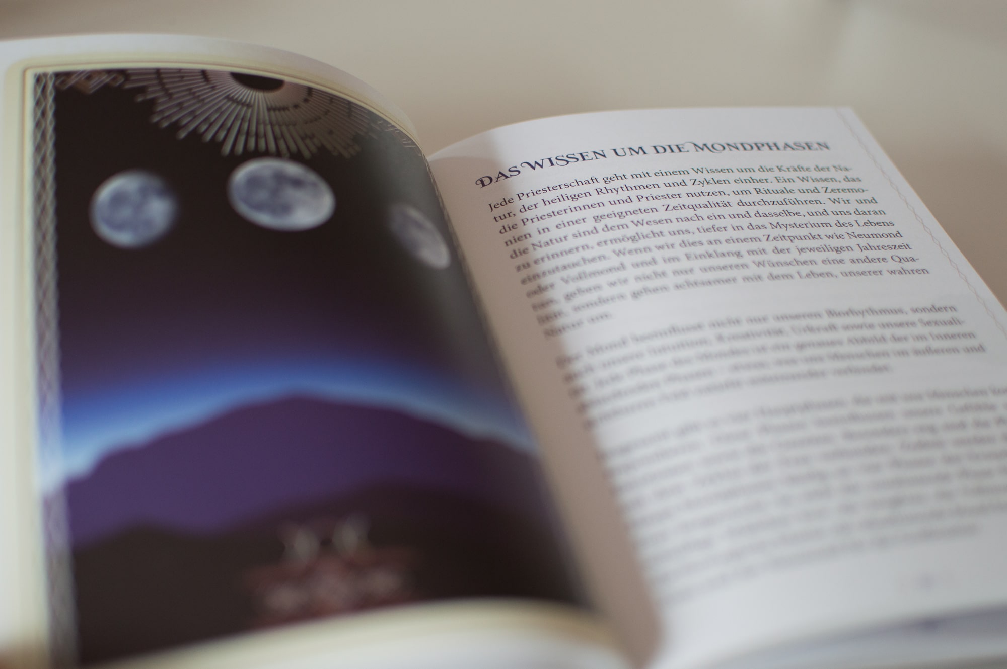 Mondpriesterschaft, Buch, Schirner Verlag, Rituale, Mond