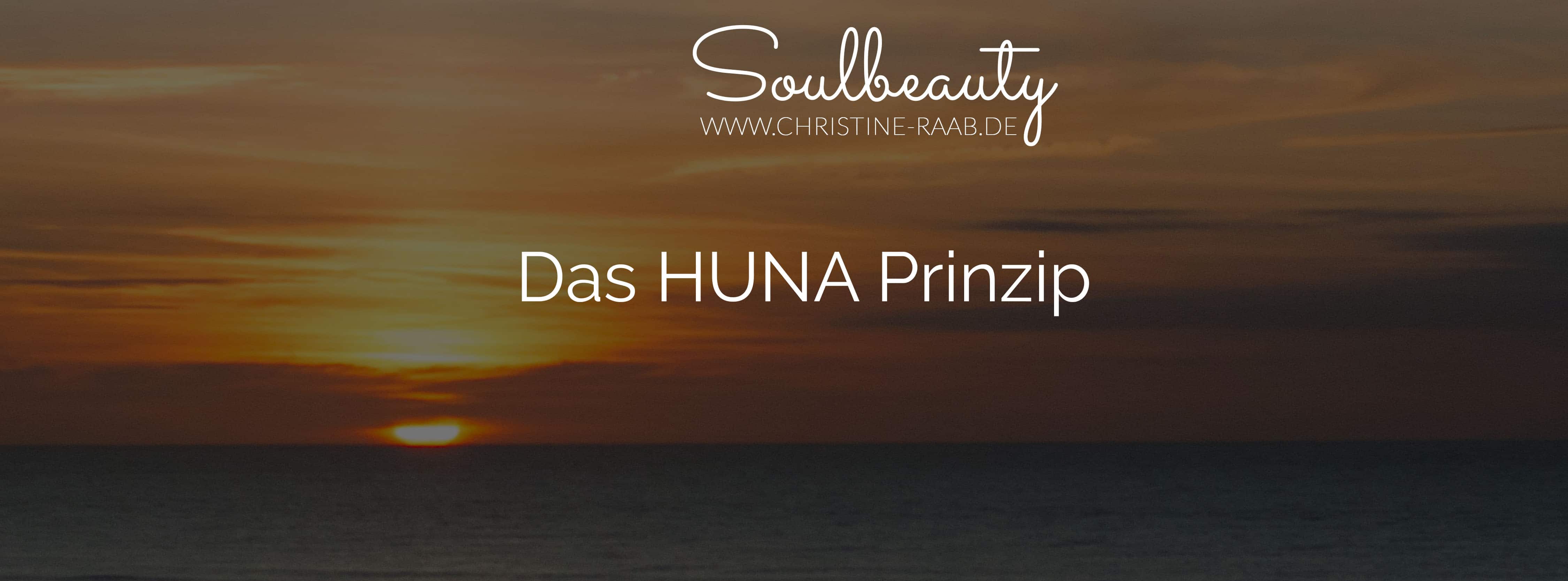 Huna Prinzip Soulbeauty Meer Sonnenuntergang