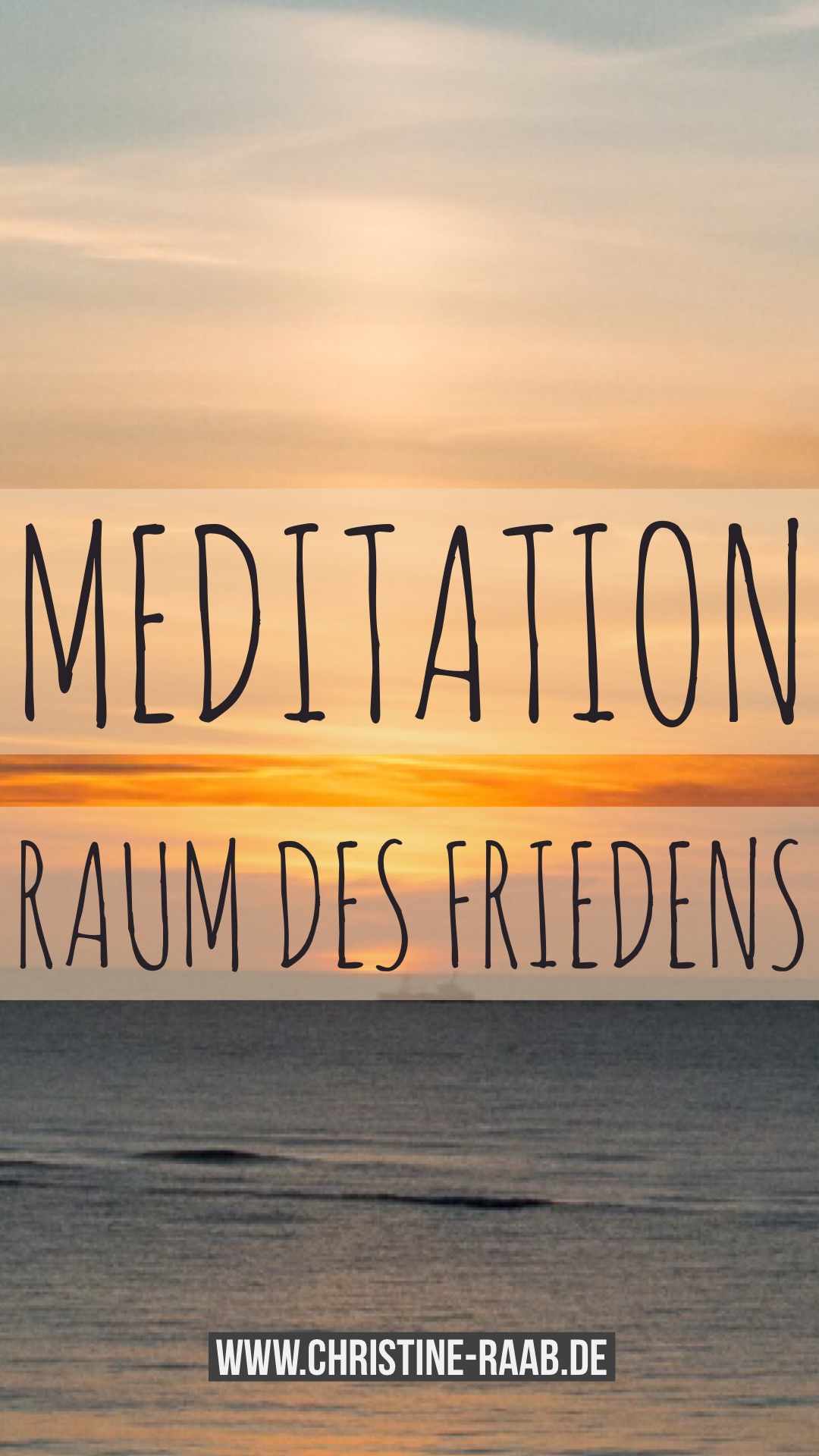 Meditation, Raum des Friedens, Christine Raab