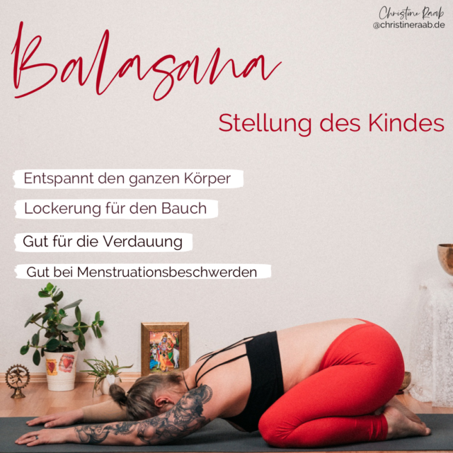 Balasana Kind Childspose Yoga Christine Raab Asana ABC 