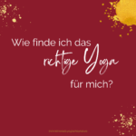 Pinterest Bild für die Podcast Folge No 159 "Wie finde ich das passende Yoga" aus dem Yogisch By Nature Podcast von Christine Raab 