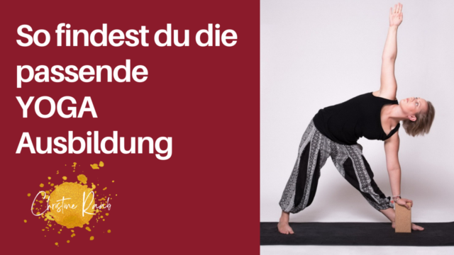 Yogalehrer Ausbildung